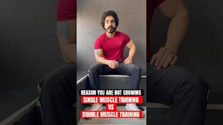 SINGLE MUSCLE WORKOUT VS DOUBLE MUSCLE WORKOUT  SHUBHAM PERSONAL TRAINER musclebuilding [upl. by Phillane5]