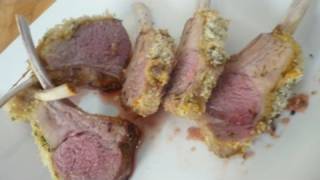 Roasted Rack of Lamb Persillade [upl. by Airahcaz674]