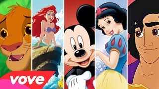 JOYCA  LE MONDE DE DISNEY ft BOOSTEE Lyrics Vidéo [upl. by Llerahs]