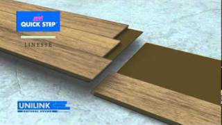 QuickStep Unilink Laminate Installation Instructions [upl. by Anitsrik]