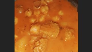 chole masala with soya chunks [upl. by Chadbourne]