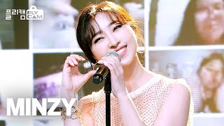 플리캠 4K MINZY Lovely 공민지ㅣSimply KPop Ep467 [upl. by Mazurek]