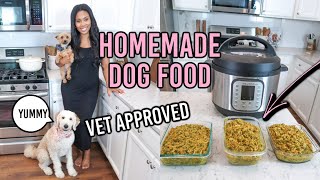 VET APPROVED HOMEMADE  HEALTHY DOG FOOD RECIPE  COOKING FOR YOUR DOG  PART 4 [upl. by Lewes600]