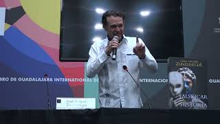 Presentación del libro quotFalsificar la historiaquot de Juan Manuel Zunzunegui en la FIL Guadalajara 2023 [upl. by Remde]