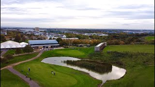 Stockley Park from above  DJI Mavic Mini [upl. by Herra]