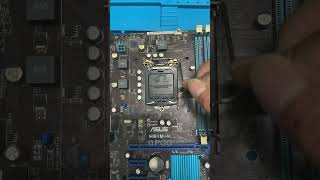 CPU installation intel Pentium G2130 shorts [upl. by Adnahsor]