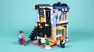 Lego Flower Shop Assembly Animation  Lego Creator 31026 Stop Motion Build [upl. by Garett]