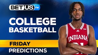 College Basketball Picks for Today Dec 6th  College Basketball Predictions amp Best Betting Odds [upl. by Ruby]