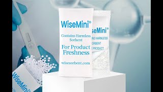 WiseMiniWhite Silica Gel Desiccant Sachet [upl. by Gregg]