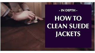 How to look after suede jackets [upl. by Atikehs]