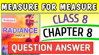 class 8 english chapter 8 question answer bihar board  radiance class 8 chapter 8 question answer [upl. by Jariah]