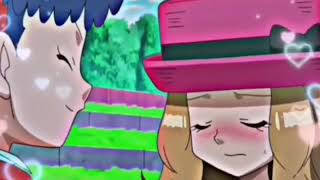 Ash and Serena jealous moment🙄with Miette huge 💞❤️ Pikachu funny moments 😂 [upl. by Hiamerej817]