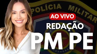 REDAÇÃO PM PE  BANCA AOCP aulas 1 [upl. by Pudens]