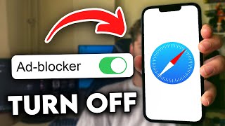 How to Turn Off Ad Blocker Safari iPhone 2024 [upl. by Aiza]