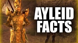 Skyrim  5 Ayleid Facts  Elder Scrolls Lore [upl. by Mcallister423]