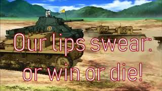 Girls und Panzer  Anzio  quotVincerequot english subs [upl. by Oidivo933]