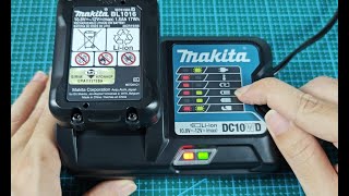 Meaning of Makita Battery Charger Light  Blinking Solid Red Green [upl. by Jerroll]