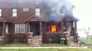 Detroit House Fire [upl. by Fagin]