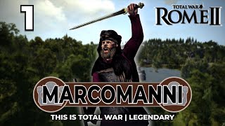 THIS IS TOTAL WAR  LEGENDARY  Marcomanni 1 [upl. by Esinehs]