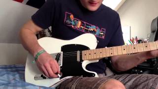 2007 Fender Squier Telecaster Homemade Custom Olympic White [upl. by Severin]