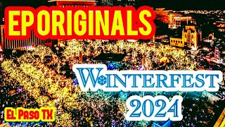 EP ORIGINALS  EL PASO WINTERFEST 2024  Scherr Legate Lights Parade [upl. by Zzahc]