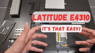 Dell Latitude E4310 How to Remove and Replace Key Components [upl. by Adnopoz]