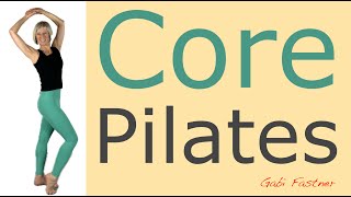 ⏳ 28 min Core Pilates  Figur  Körpermitte  Workout ohne Geräte [upl. by Annhoj]