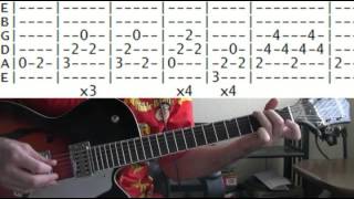 Danzig How The Gods Kill Guitar Lesson Chords and Tab Tutorial [upl. by Lancelot]