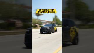 Jeep Trackhawk Fly By Supercharged Screaming trackhawk jeep [upl. by Corvin]