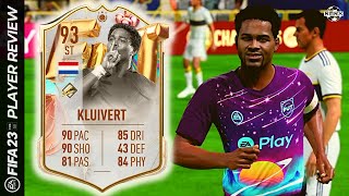 5 WF FUT BIRTHDAY ICON KLUIVERT PLAYER REVIEW  FIFA 23 ULTIMATE TEAM [upl. by Odnomor473]