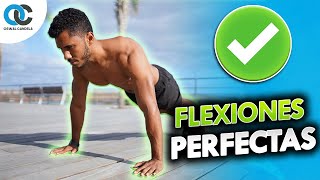 Como hacer FLEXIONES correctamente [upl. by Ahsilek193]