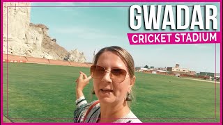 Balochistan Pakistan  GWADAR Cricket Stadium drone amp full tour with updates [upl. by Yllek]