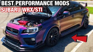 Top 10 Performance And Power Upgrades For Your Subaru WRXSTI [upl. by Schnur185]