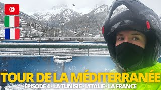 Traverser les ALPES à moto  🥶  VLOG  Episode 44 [upl. by Einial713]