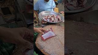 Awesome deshi ox red meat borfi shape cutting skill in bd [upl. by Drawyeh]