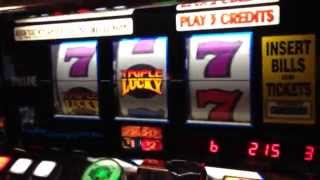 IGT S2000 Triple Lucky 7s slot machine with Quack Shot Sound SIMM [upl. by Zigmund]