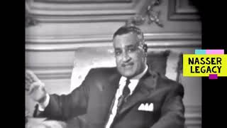 President Nasser Speaks about the Egyptian Jewish Community in Response to Western Propaganda [upl. by Fiel]