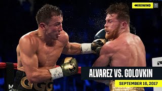 FULL FIGHT  Canelo Alvarez vs Gennadiy quotGGGquot Golovkin DAZN REWIND [upl. by Hailey9]