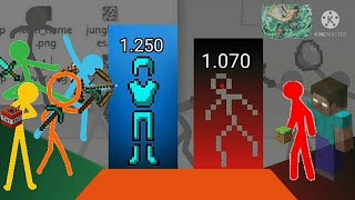 animation vs minecraft power level [upl. by Aihseym370]