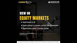 Viewpoint A podcast series by SBIMF  Outlook on Equity Markets [upl. by Annauqaj]