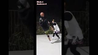 Part 1 Competing for hints Guess who Challenge vs Nick subscribe basketball bucketsquad nba [upl. by Ellekcim2]