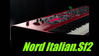 Nord ItalianoSf2 Áudio evolution Flutsynth e Caustic Bismark [upl. by Soilisav]