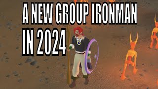 I started a NEW Group Ironman in 2024 OSRS osrs oldschoolrunescape Ironman [upl. by Ybbil]