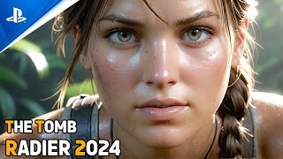 The Tomb Raider 2024  Realistic Immersive Graphics Gameplay Walkthrough 4K UHD 60FPS  NextGen [upl. by Elyrpa]