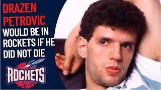 Drazen Petrovic if Didnt Die He Would be in Houston Rockets [upl. by Nadaha]