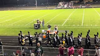 Dansville HS Band Halftime exit 101124 [upl. by Eseyt]