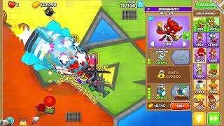 Bloons TD 6  Cubism Beginner Map Impoppable Mode Gameplay Walkthrough Tutorial No Powers btd6 [upl. by Llehsim]