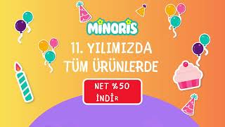 Minoris 11Yılını NET P İndirimle Kutluyor  Stoklarla Sınırlı Fırsatları Kaçırma Siparişini Ver [upl. by Dex]