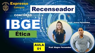 Ética no serviço Público IBGE Recenseador Aula 01 [upl. by Carce]