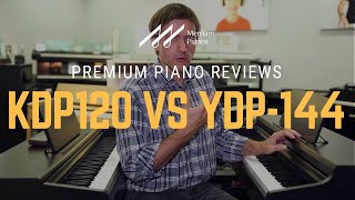 🎹Kawai KDP120 vs Yamaha YDP144 Digital Piano Comparison amp Demo  Yamaha vs Kawai Home Pianos🎹 [upl. by Crissy]